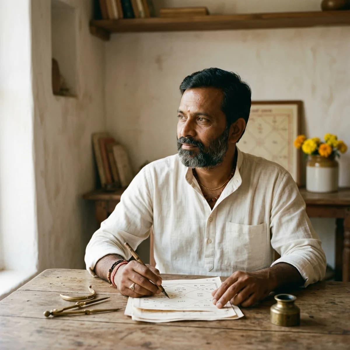 Portrait of Acharya Sandeep Mishra